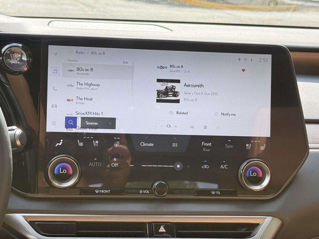 used 2024 Lexus RX 350 car, priced at $53,750
