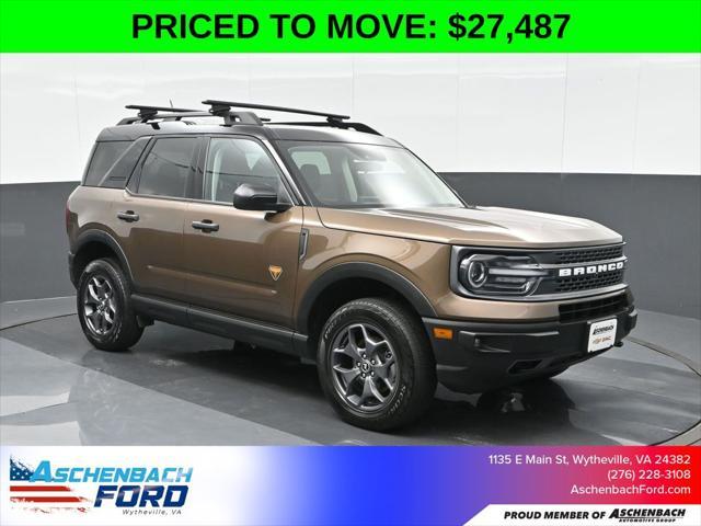 used 2022 Ford Bronco Sport car, priced at $27,487