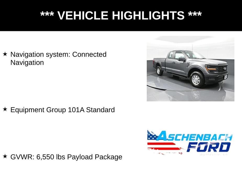 new 2024 Ford F-150 car, priced at $46,197