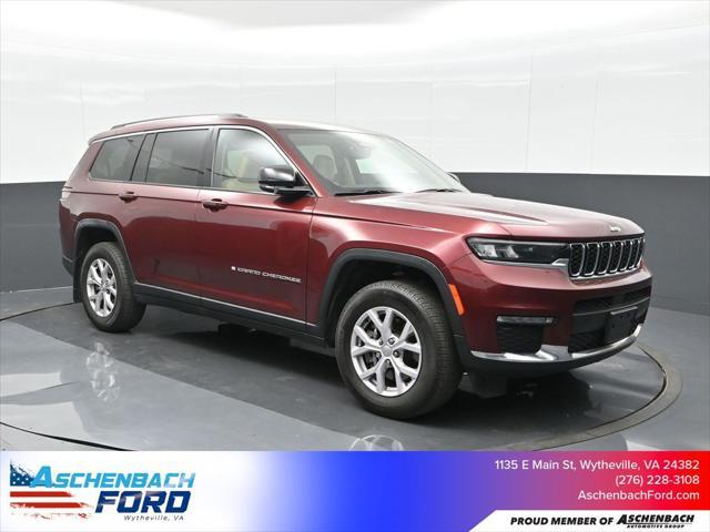 used 2022 Jeep Grand Cherokee L car, priced at $32,000