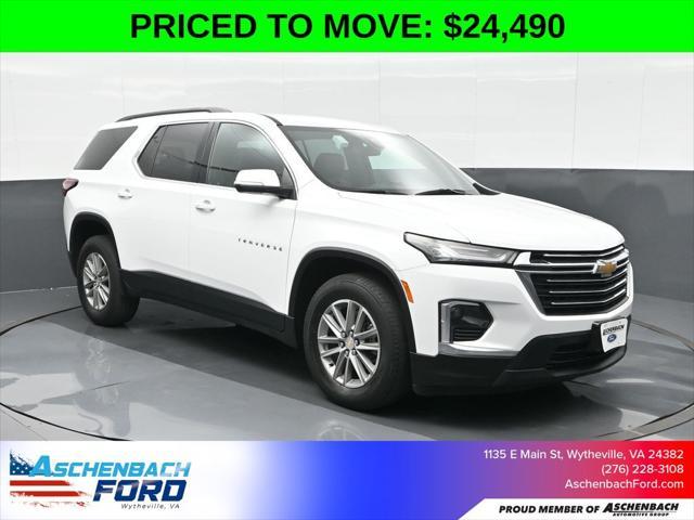 used 2022 Chevrolet Traverse car, priced at $24,490