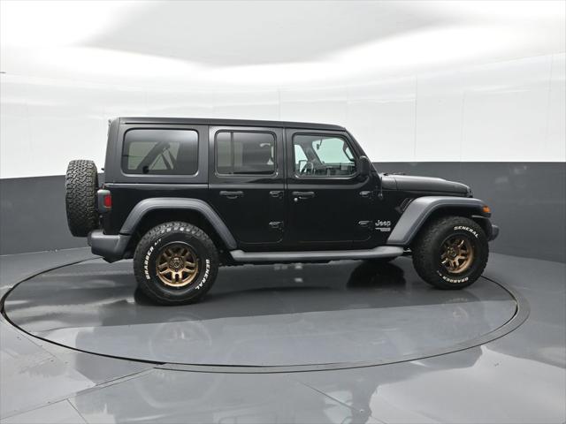 used 2018 Jeep Wrangler Unlimited car, priced at $25,498
