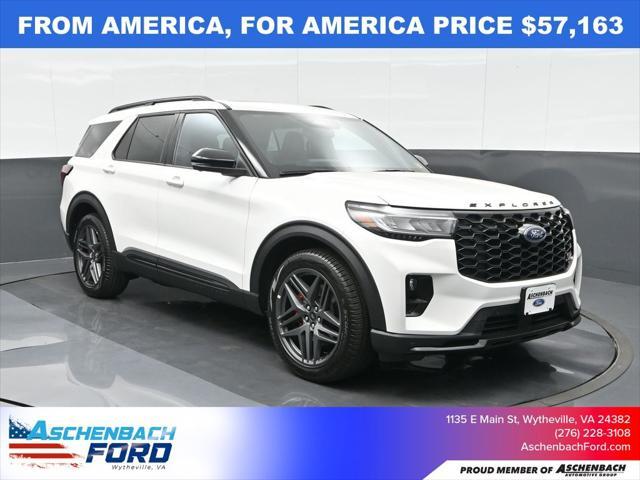 new 2025 Ford Explorer car, priced at $57,163
