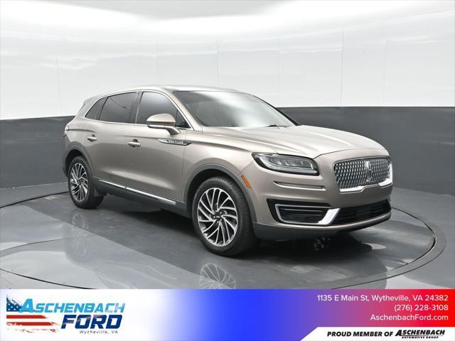 used 2019 Lincoln Nautilus car, priced at $23,498