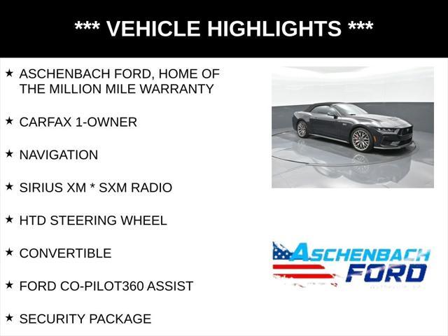 used 2024 Ford Mustang car, priced at $51,498