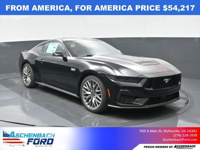 new 2025 Ford Mustang car, priced at $54,217
