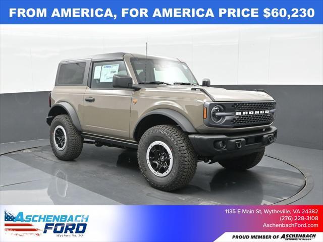 new 2025 Ford Bronco car, priced at $60,230