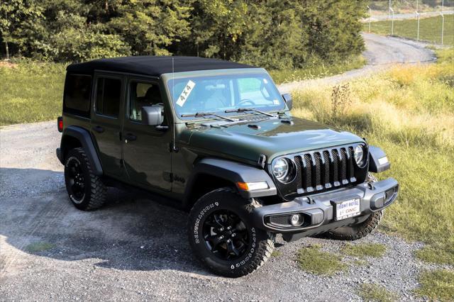 used 2021 Jeep Wrangler car, priced at $31,498