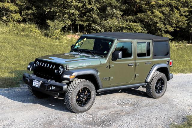 used 2021 Jeep Wrangler car, priced at $31,498