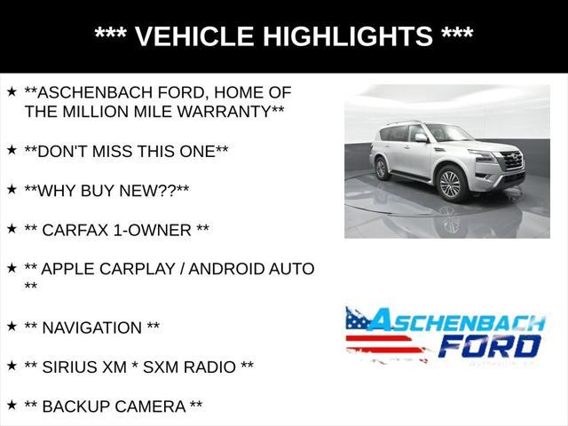used 2023 Nissan Armada car, priced at $36,888