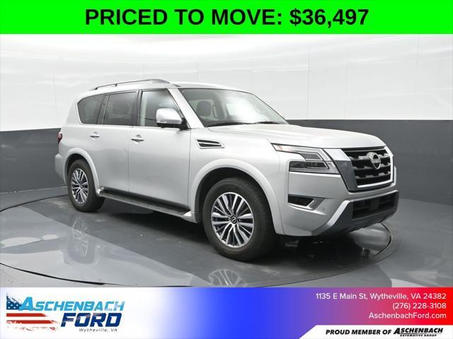 used 2023 Nissan Armada car, priced at $36,497