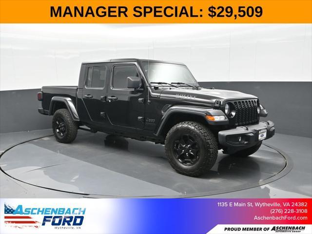 used 2021 Jeep Gladiator car, priced at $29,223