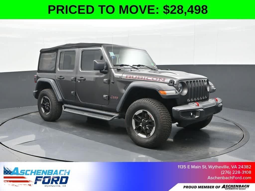 used 2018 Jeep Wrangler Unlimited car, priced at $27,788
