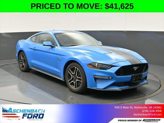 used 2023 Ford Mustang car, priced at $39,627