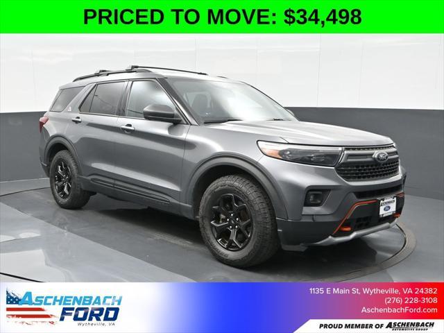 used 2022 Ford Explorer car, priced at $34,217