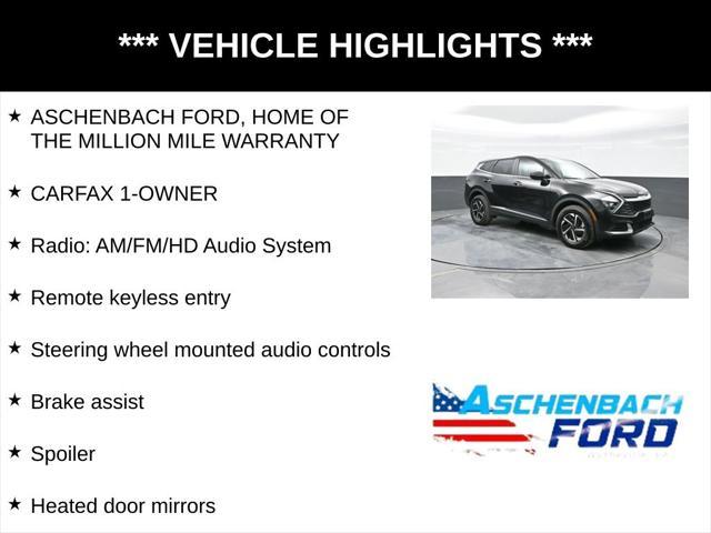 used 2023 Kia Sportage Hybrid car, priced at $25,852