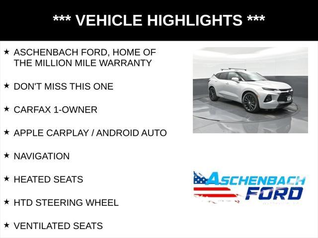 used 2019 Chevrolet Blazer car, priced at $25,255