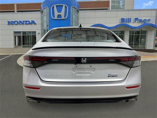 new 2025 Honda Accord Hybrid car, priced at $35,375