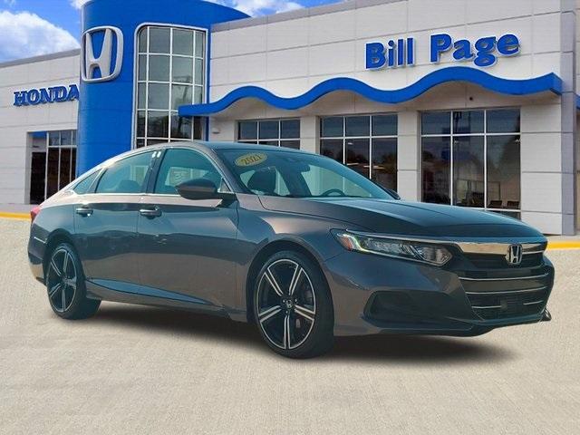 used 2021 Honda Accord car, priced at $18,918