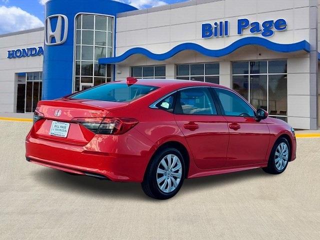 used 2024 Honda Civic car, priced at $24,300