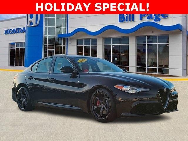 used 2018 Alfa Romeo Giulia car, priced at $15,650