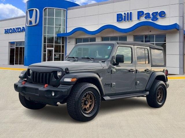 used 2023 Jeep Wrangler car, priced at $35,489