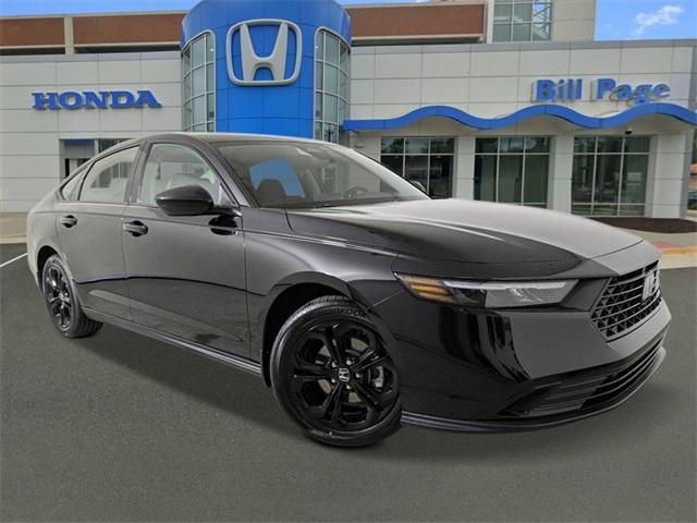 new 2025 Honda Accord car, priced at $30,560