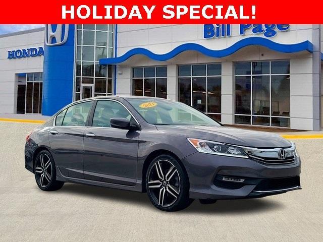 used 2017 Honda Accord car, priced at $15,900