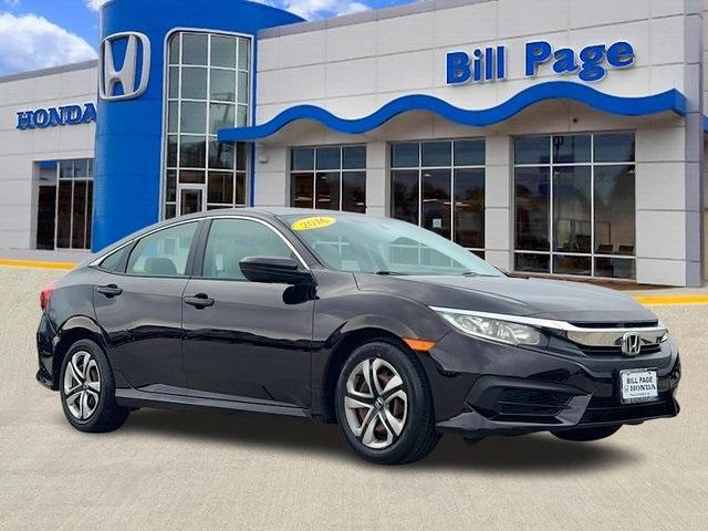 used 2016 Honda Civic car, priced at $14,250