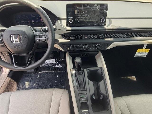 new 2025 Honda Accord car, priced at $29,560