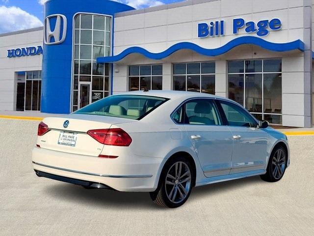 used 2016 Volkswagen Passat car, priced at $12,500