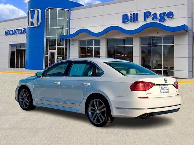 used 2016 Volkswagen Passat car, priced at $12,500