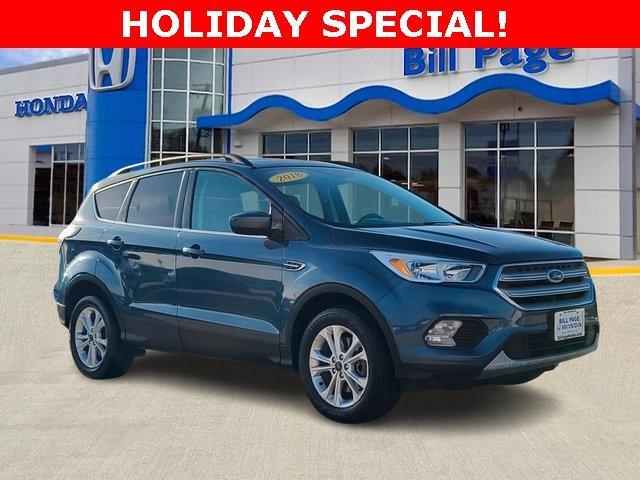 used 2018 Ford Escape car, priced at $13,250