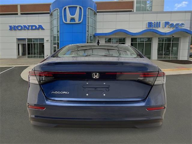 new 2025 Honda Accord car, priced at $30,560