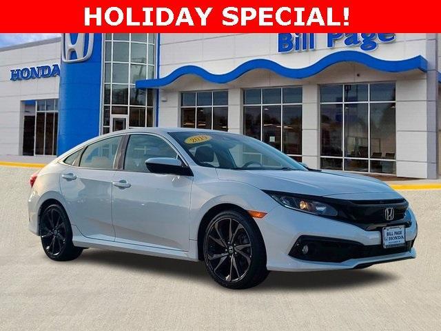 used 2019 Honda Civic car, priced at $16,499