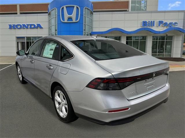 new 2025 Honda Accord car, priced at $27,295