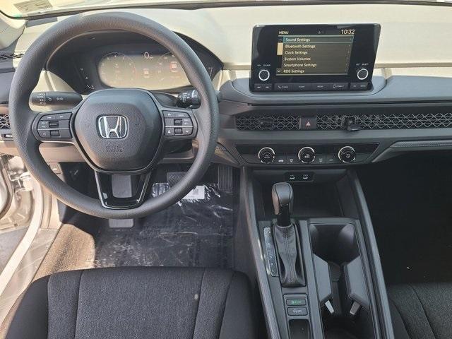 new 2025 Honda Accord car, priced at $27,295