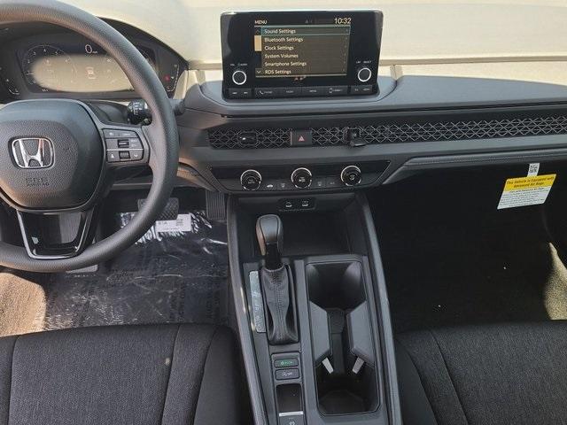 new 2025 Honda Accord car, priced at $27,295