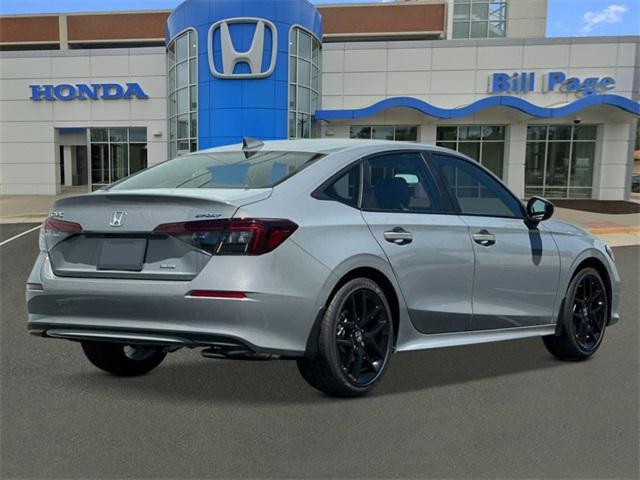 new 2025 Honda Civic Hybrid car, priced at $29,405