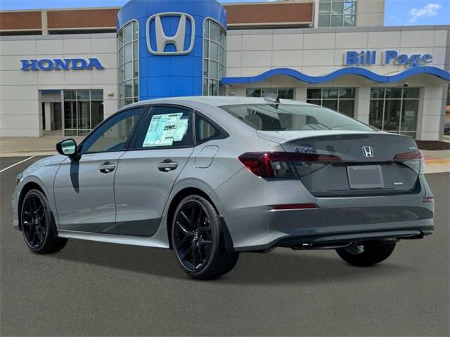 new 2025 Honda Civic Hybrid car, priced at $29,405