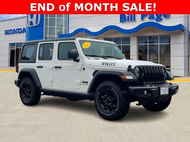 used 2023 Jeep Wrangler car, priced at $32,998