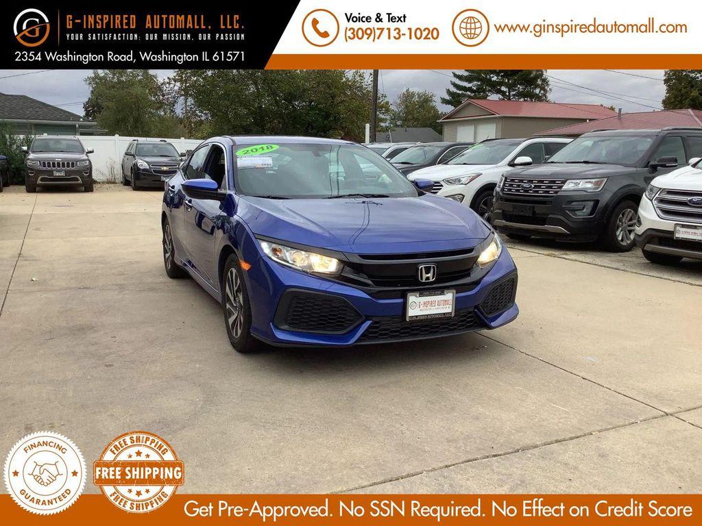 used 2018 Honda Civic car, priced at $15,695