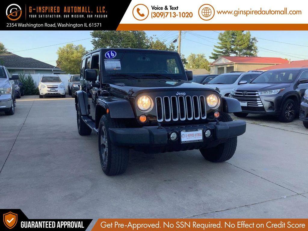 used 2016 Jeep Wrangler Unlimited car, priced at $17,995
