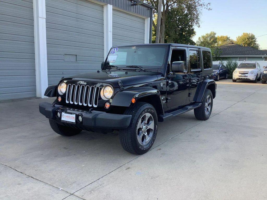 used 2016 Jeep Wrangler Unlimited car, priced at $17,995