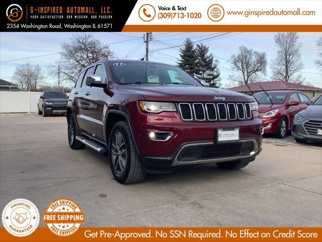 used 2017 Jeep Grand Cherokee car, priced at $15,995