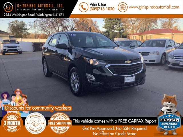 used 2018 Chevrolet Equinox car, priced at $15,995