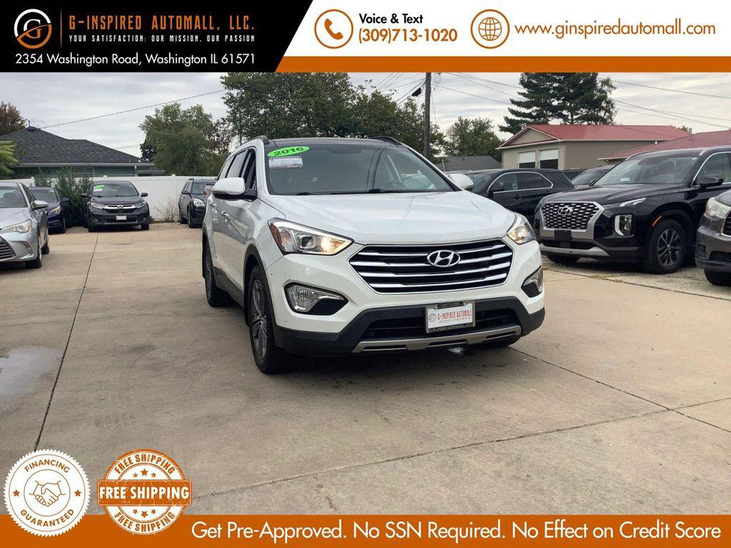 used 2016 Hyundai Santa Fe car, priced at $11,995