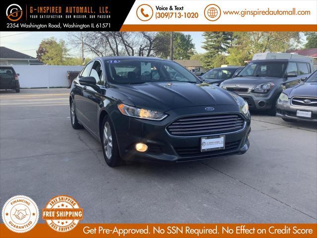 used 2016 Ford Fusion car, priced at $15,995