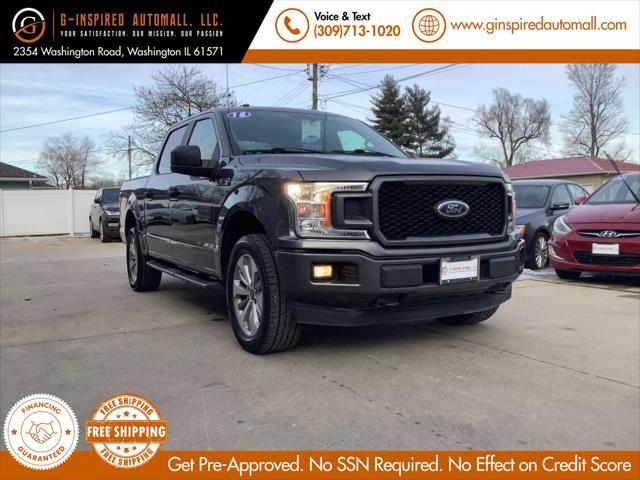 used 2018 Ford F-150 car, priced at $14,995