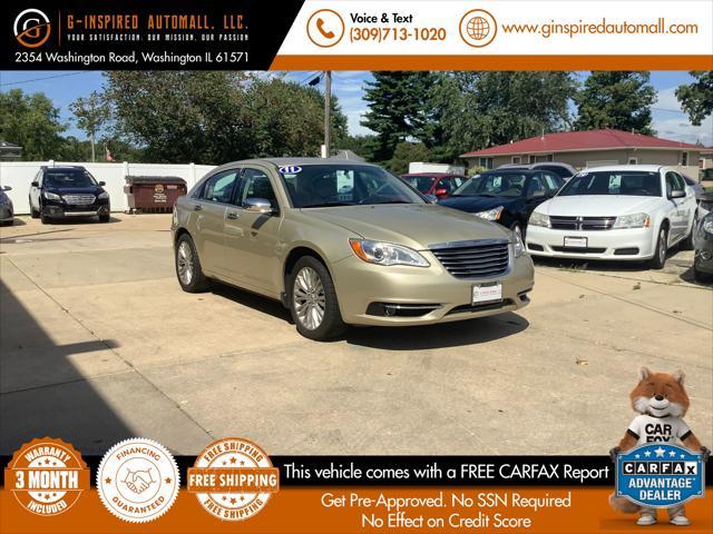 used 2011 Chrysler 200 car, priced at $10,895